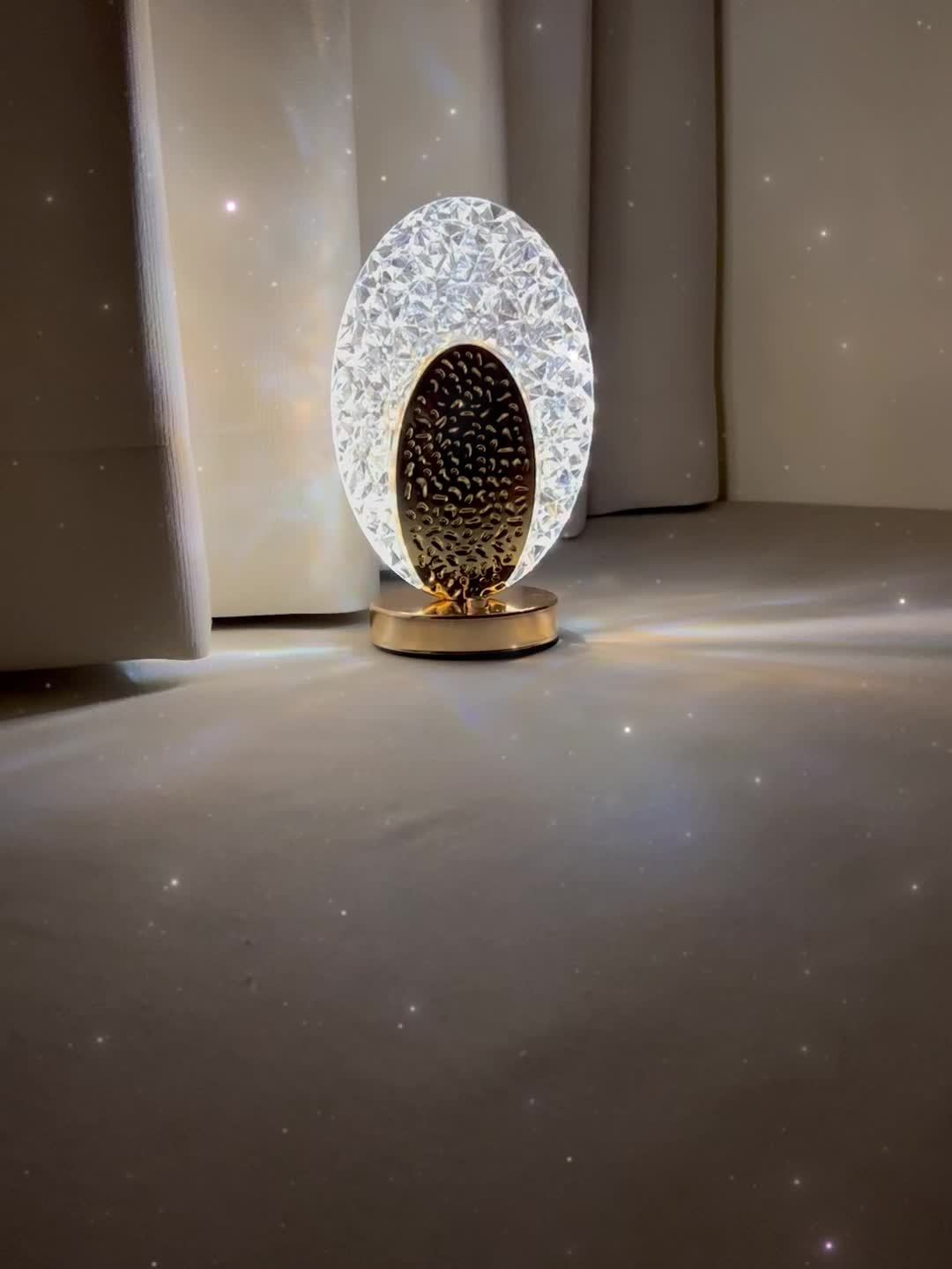 FeatherLamp - USB Touch Table Lamp with Unique Feather Design Kalsten