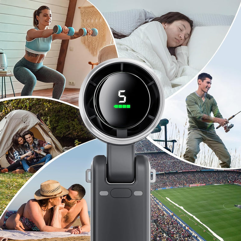 5-Speed Foldable Handheld Fan | Kalsten