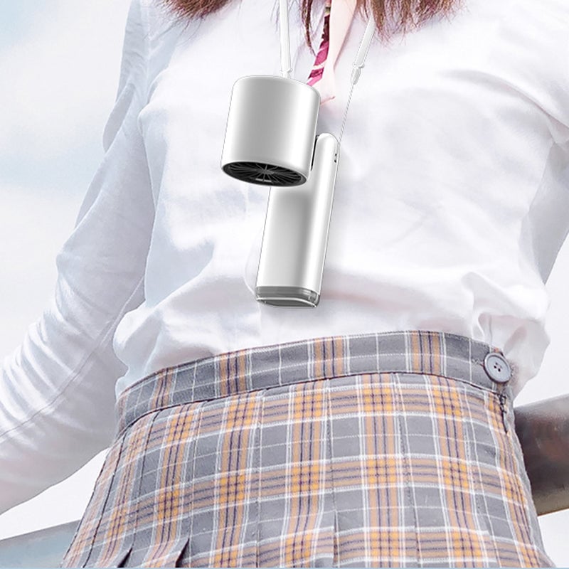 Folding Mini Handheld High-Speed USB Rechargeable Turbo Fan | Kalsten