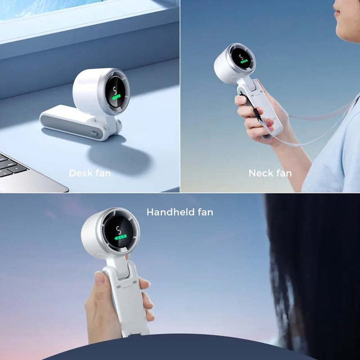 Hand-folding high-speed turbine fan | Kalsten