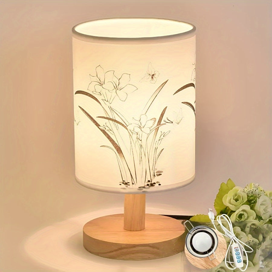 WoodGlow – Adjustable LED Table Lamp with USB Kalsten