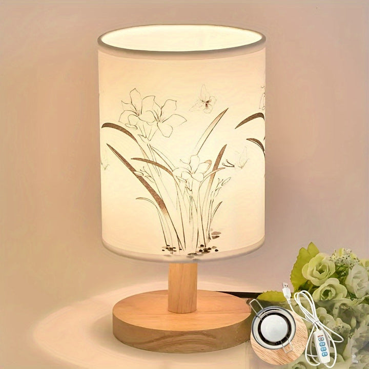 WoodGlow – Adjustable LED Table Lamp with USB Kalsten