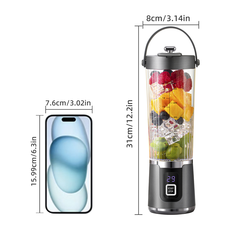 PowerBlade 10X — Mix every shake perfectly creamy and enjoy fresh power anytime and anywhere! | Kalsten