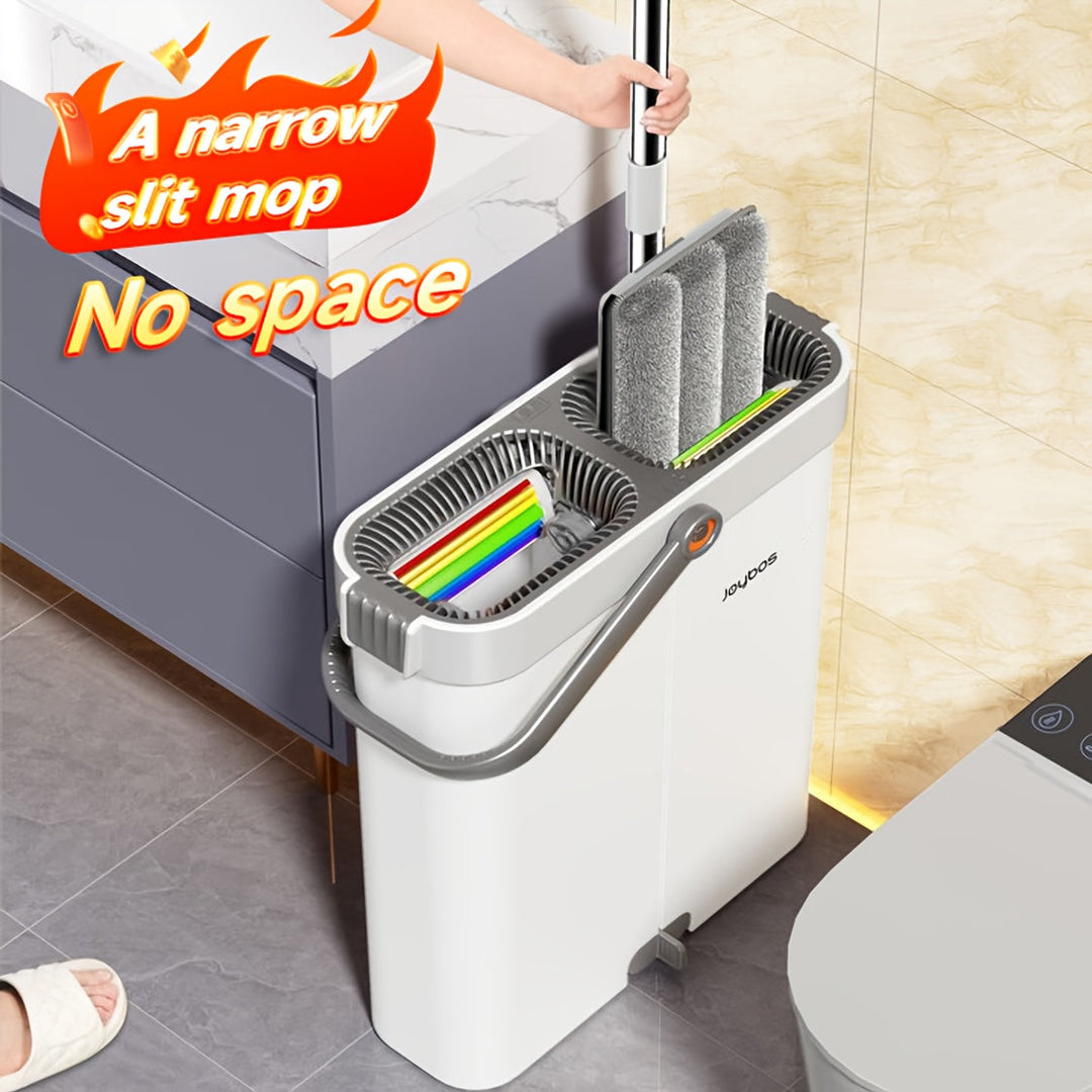 Mop set with bucket | 33 cm or 40 cm flat mop | Kalsten