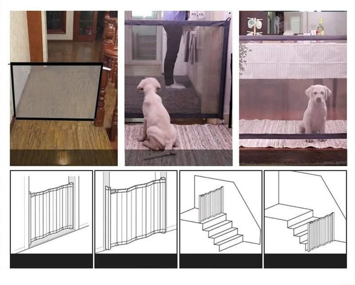 Kalsten | GASPARD – Transparent protective barrier for pets & babies