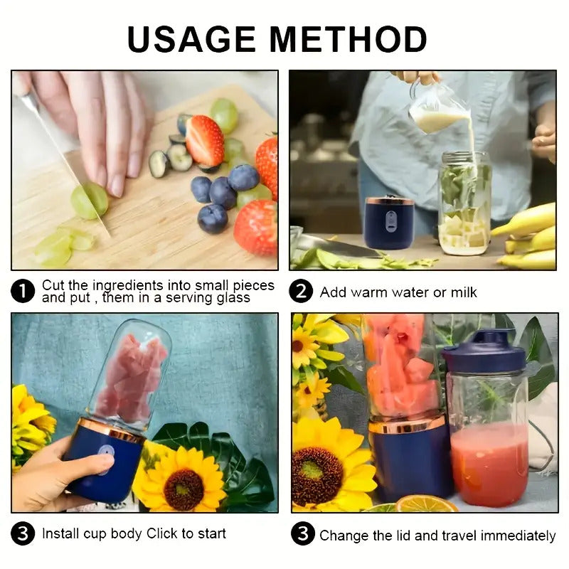 Portable Mini Smoothie Mixer | Kalsten