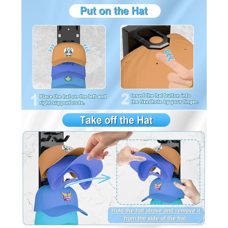 Kalsten | Wall Mounted Hat Organizer