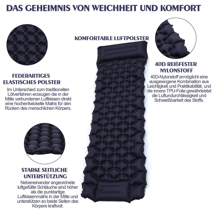 Sleeping mat camping mat foot pump | Kalsten