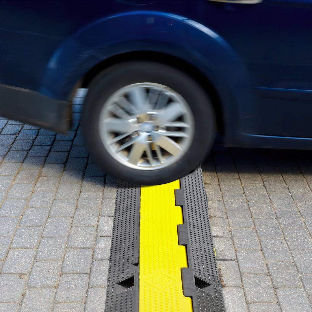 Cable bridge rubber cable protection mat 3 pieces | Kalsten