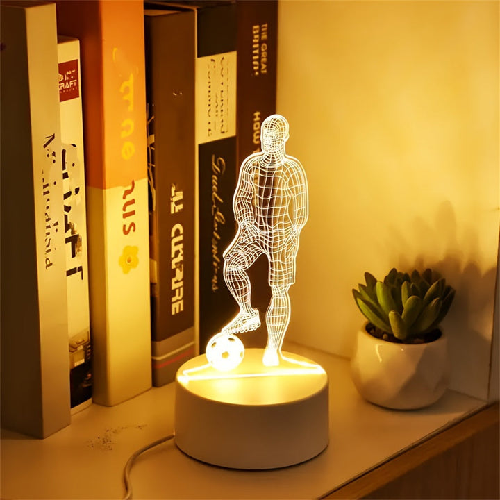 SportGlow Lamp - 3D Football Illusion Table Lamp Kalsten