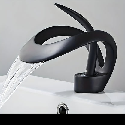 BowLift | AquaGleam – Minimalist Bathroom Basin Tap