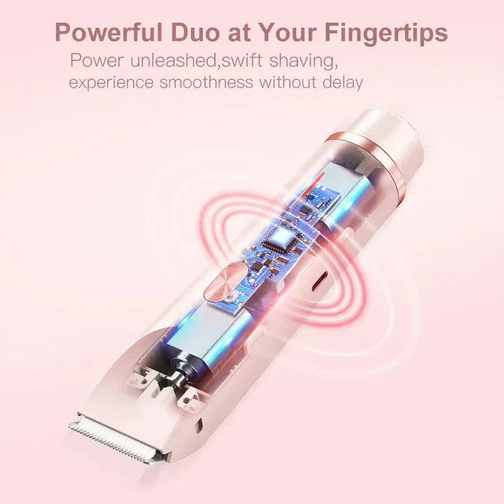 RadianceGlide 2-in-1 Women's Razor Face & Body | Kalsten