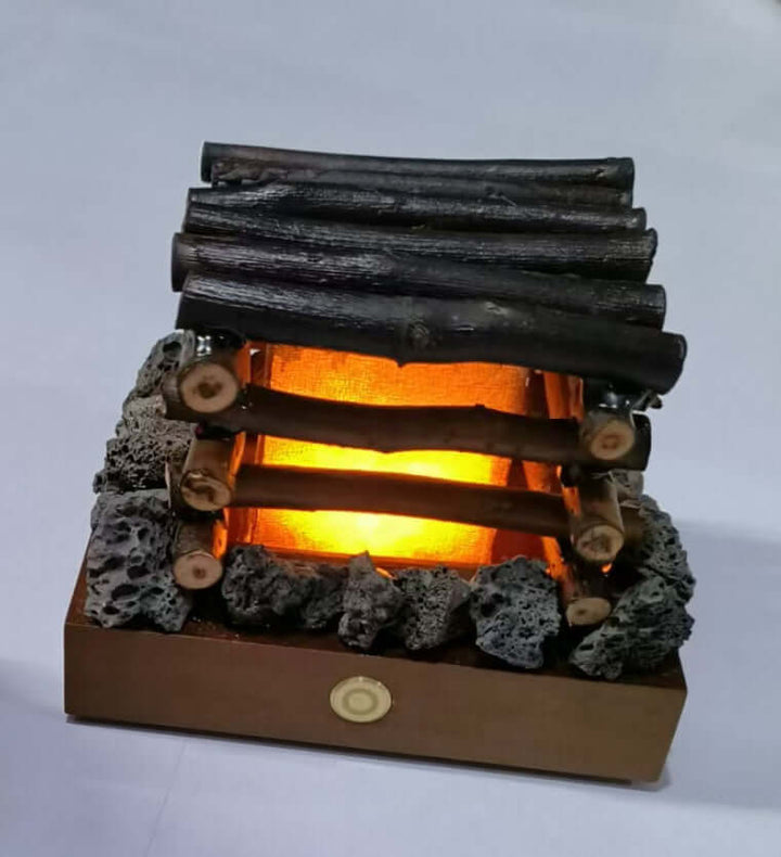 Bedside Decorations Ornaments Branches Campfire Small Night Lamp | Kalsten