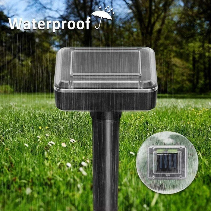 Skanto | Sonic Green Solar Animal Repeller | For Moles, Moles & Snakes | Weather-Resistant & Eco-Friendly