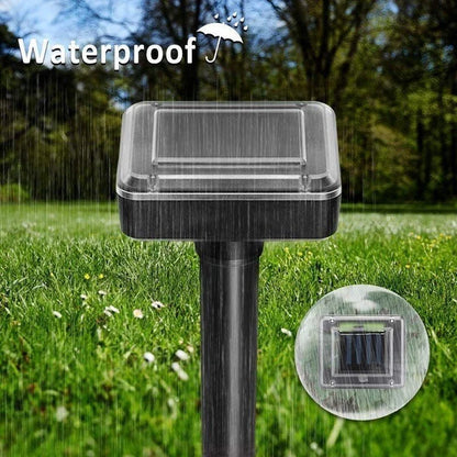 Skanto | Sonic Green Solar Animal Repeller | For Moles, Moles & Snakes | Weather-Resistant & Eco-Friendly