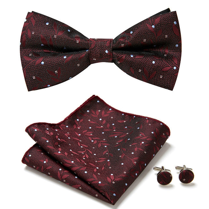 Three-piece set with stylish bow ties Kalsten