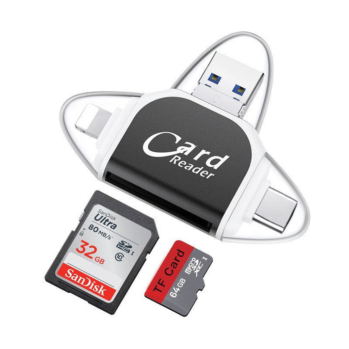 Universal 4-in-1 Sd Tf Card Reader | Kalsten
