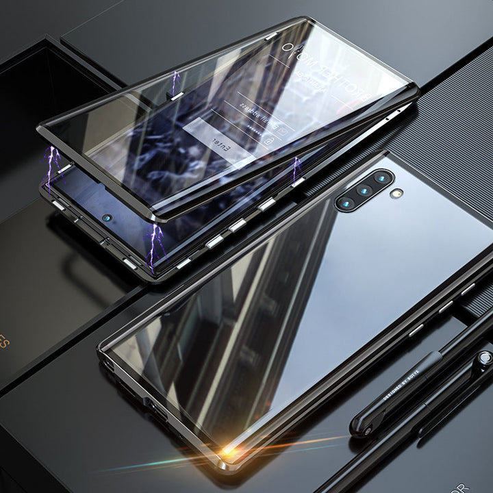 Kalsten | Magnetic tempered glass double-sided phone case for Samsung and iPhone