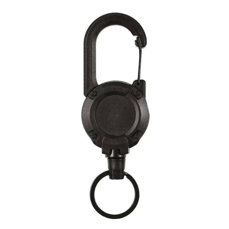 Automatic retractable key holder made of wire rope for outdoor use | Kalsten