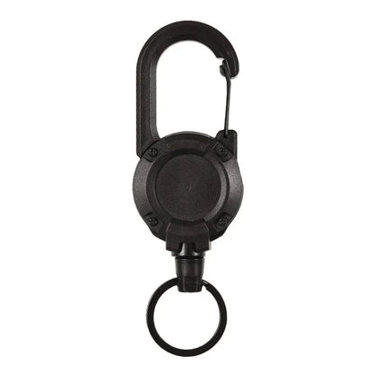 Outdoor Automatic Retractable Steel Wire Luya Anti-theft Tactical Keychain | Skanto