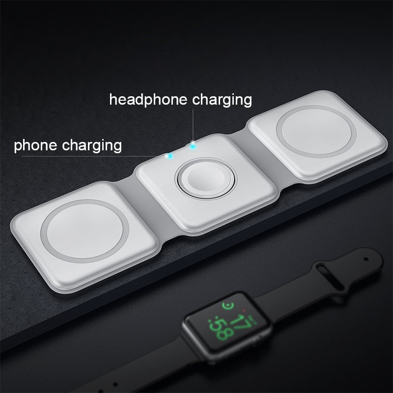 Kalsten | New Foldable 3-in-1 Wireless Charger