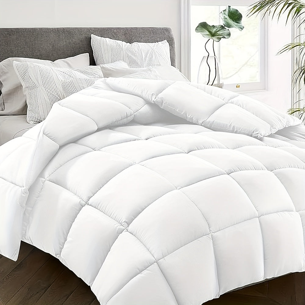 Luxury Seasonal Duvet with Reversible Design and Microfiber Filling Kalsten