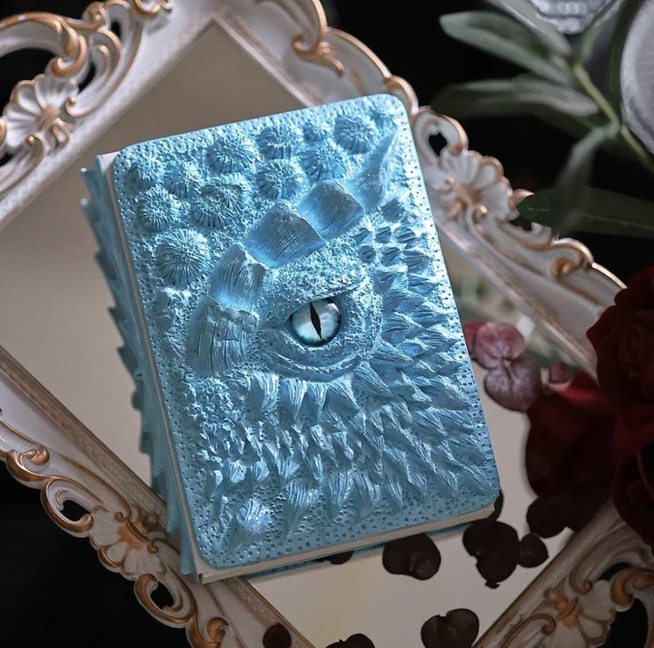 Kalsten | Dragon Eye 3D Embossed Journal - Handmade Resin Engraved Notebook