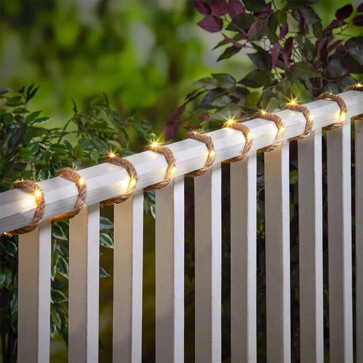 Solar-powered string lights for outdoors – Charming LED decorative lighting | Kalsten