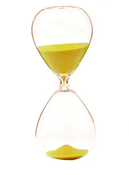 Skanto | Creative Transparent Hourglass Made of Glass