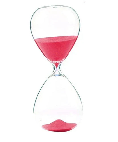 Skanto | Creative Transparent Hourglass Made of Glass