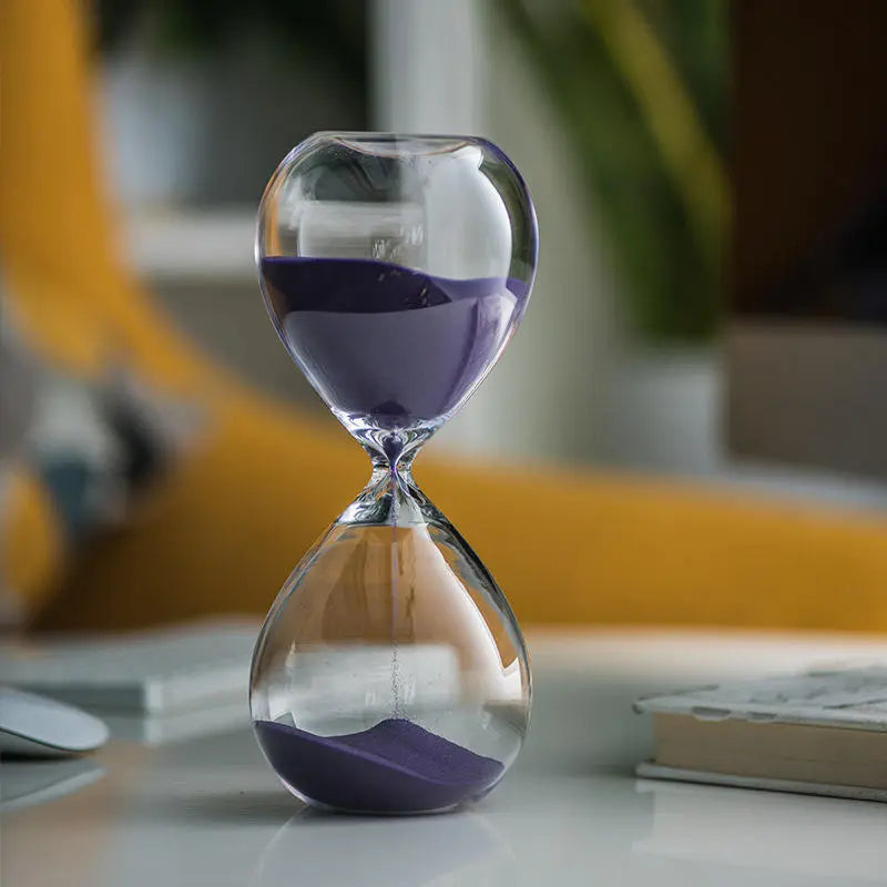 Kalsten | Creative transparent hourglass made of glass
