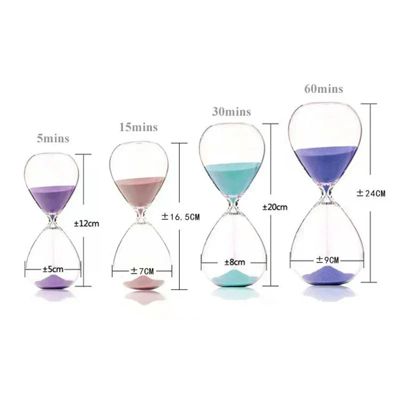 Kalsten | Creative transparent hourglass made of glass