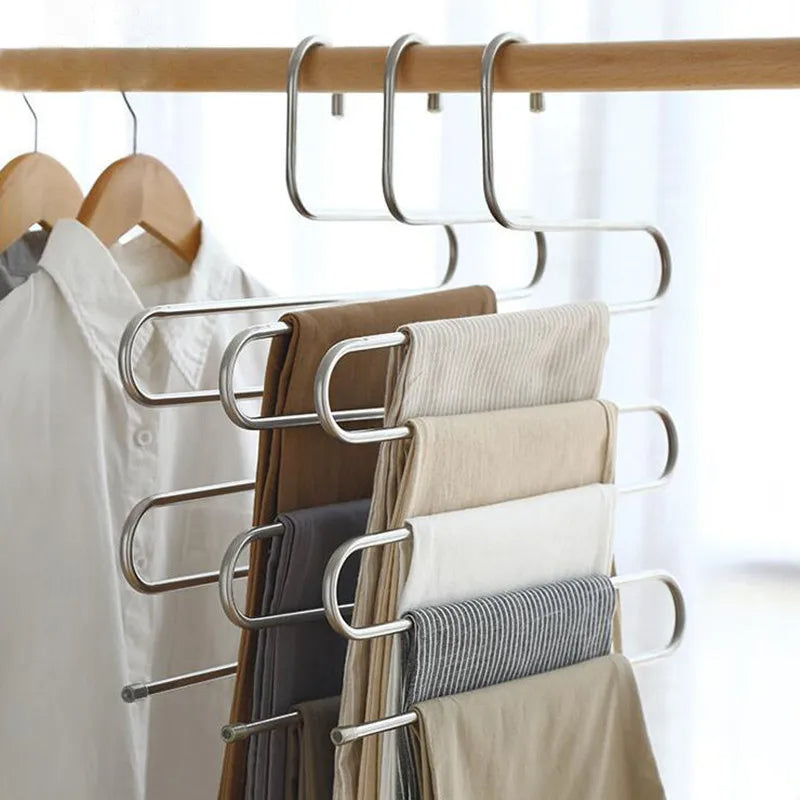 5-Layer Stainless Steel Clothes Hanger