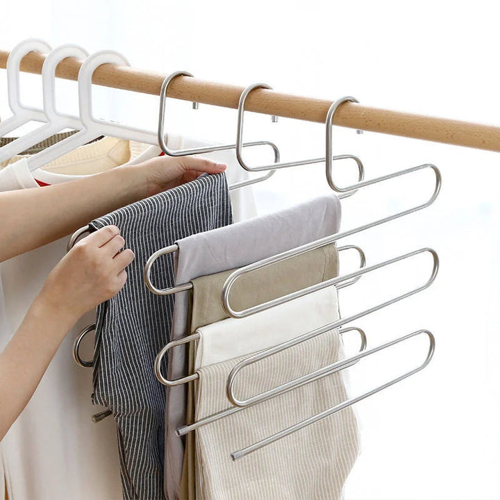 5-Layer Stainless Steel Clothes Hanger