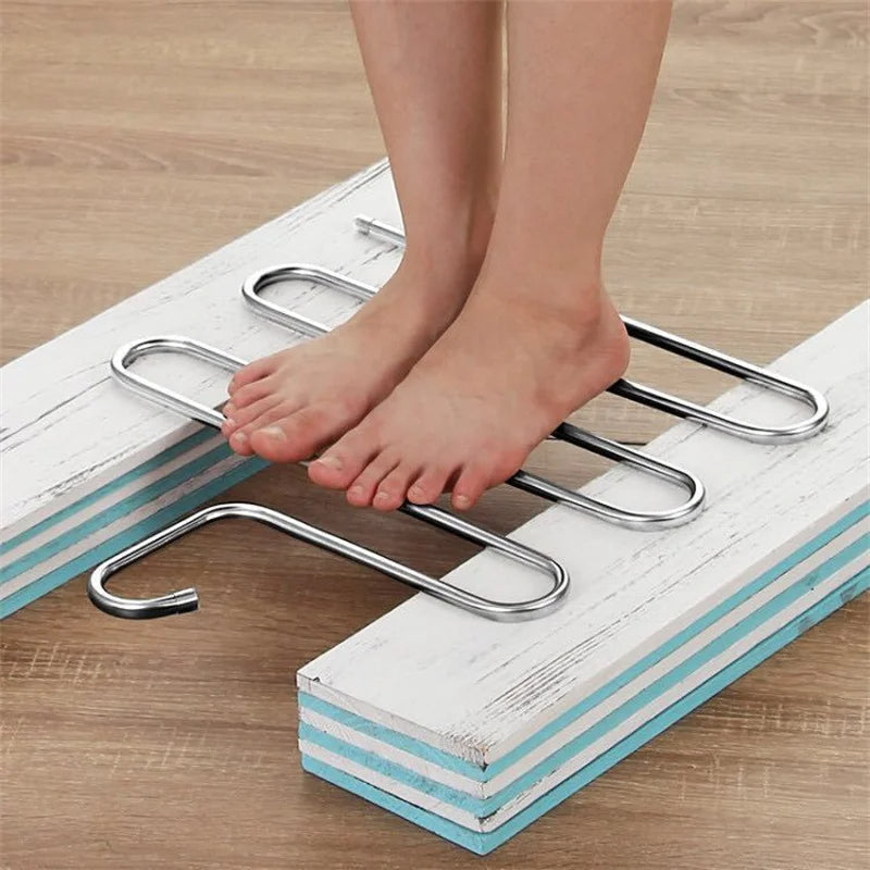 5-Layer Stainless Steel Clothes Hanger