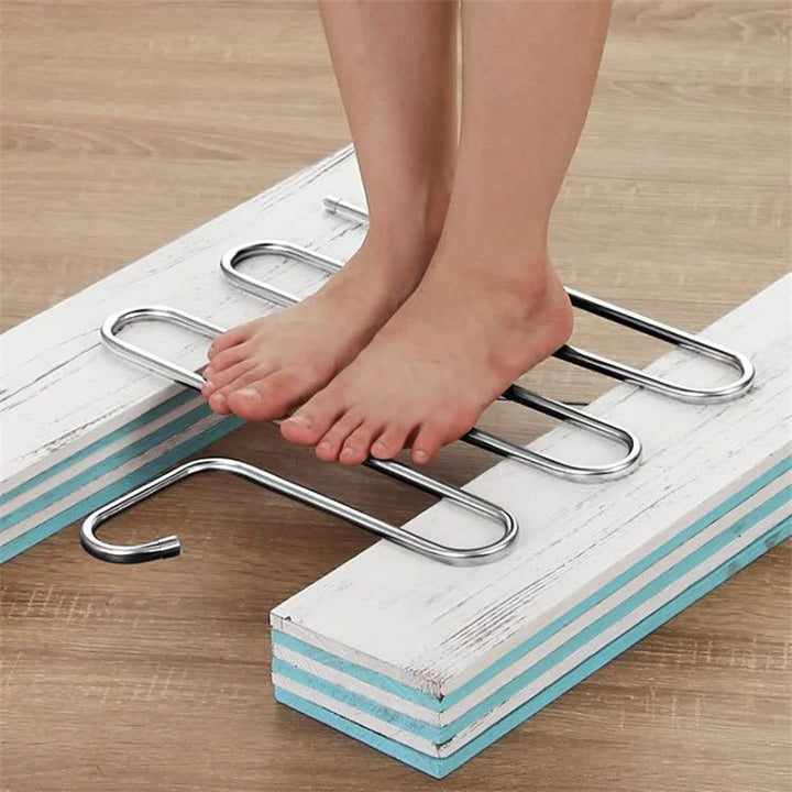 5-Layer Stainless Steel Clothes Hanger