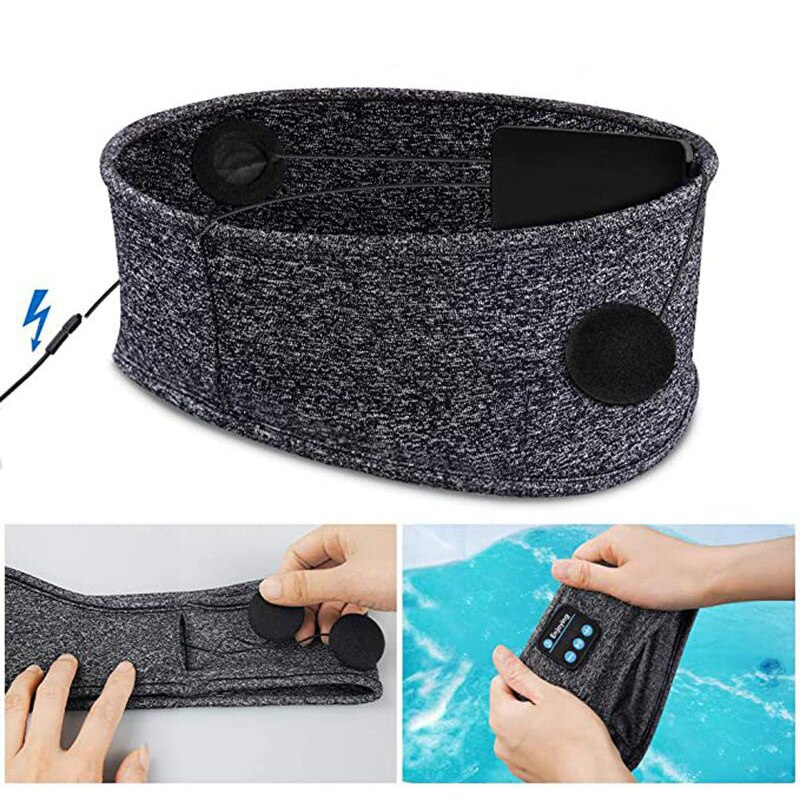 RestRhythm Bluetooth Sleep Mask – Comfortable Music Mask for Relaxation and Sleep | Kalsten