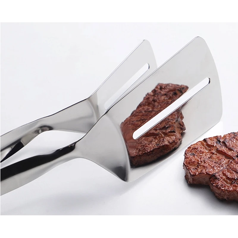 Kalsten | Stainless Steel Double-Sided Cooking Spatula Clamp Tool