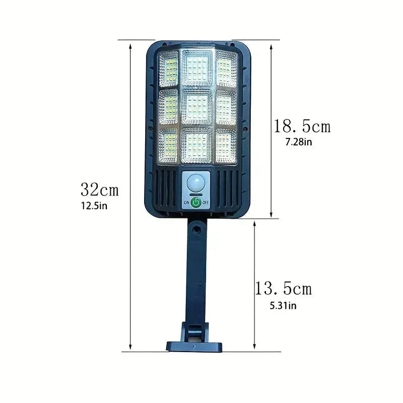 Kalsten | 5000LM Solar Floodlight Twilight to Dawn, Solar Powered Outdoor Lights with Security Motion Sensor