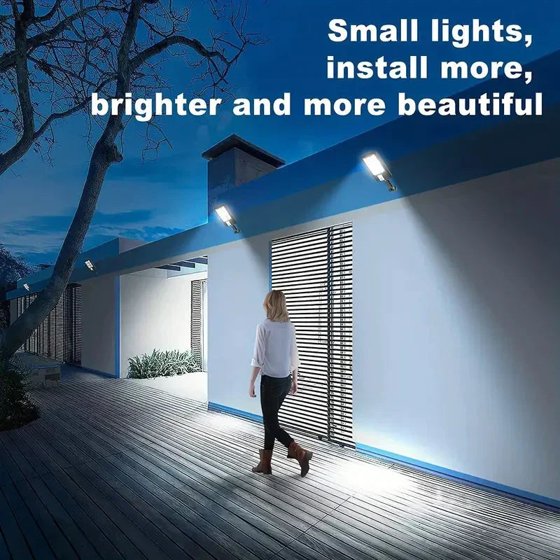 Kalsten | 5000LM Solar Floodlight Twilight to Dawn, Solar Powered Outdoor Lights with Security Motion Sensor