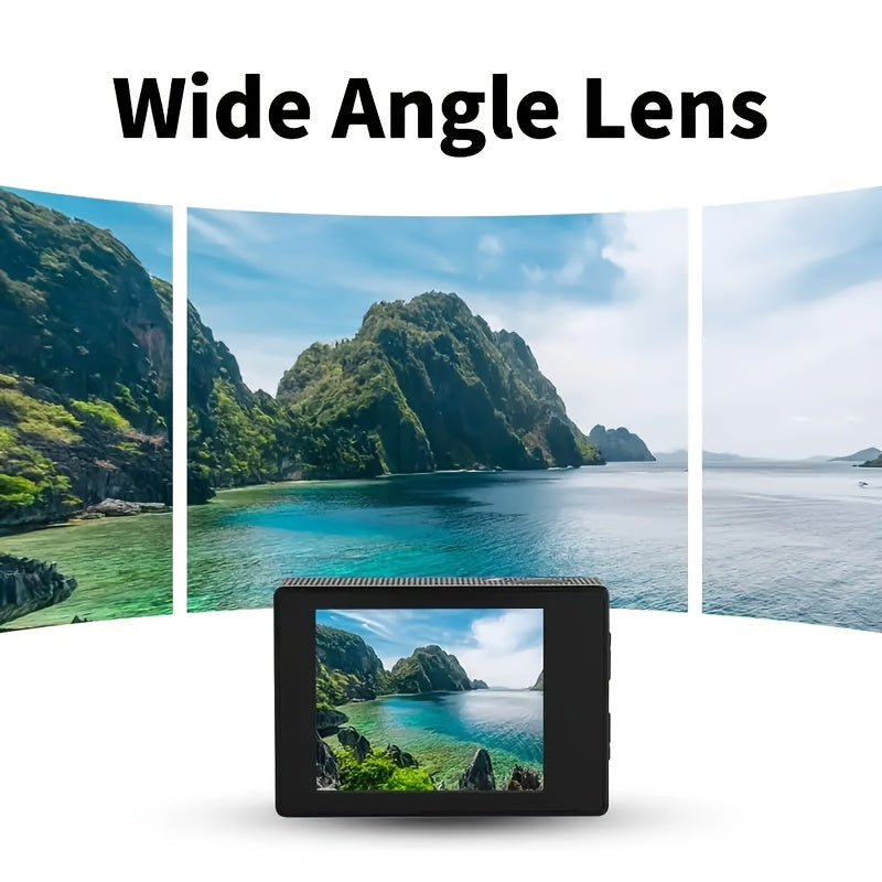 Kalsten | Action Camera with HD Video and Wide Lens