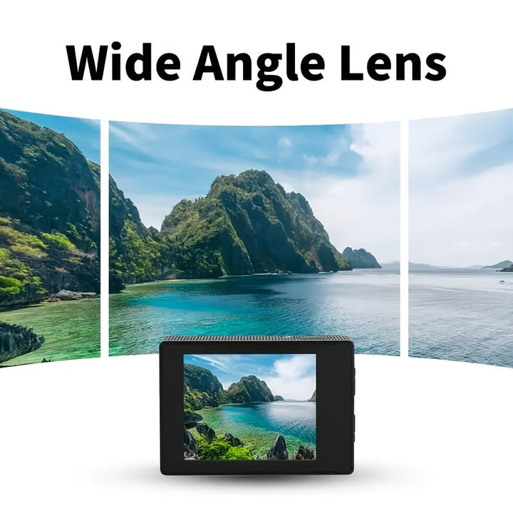 Kalsten | Action Camera with HD Video and Wide Lens