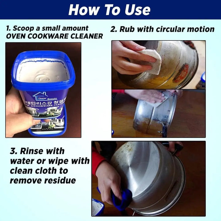 Kalsten | 500 g Stainless Steel Cleaning Paste – Cleans, Polishes & PRedects in one step!