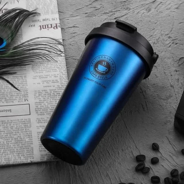 Kalsten | Insulated stainless steel travel mug | 500 ml leak-proof & double-walled