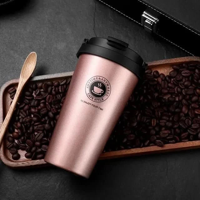 Kalsten | Insulated stainless steel travel mug | 500 ml leak-proof & double-walled