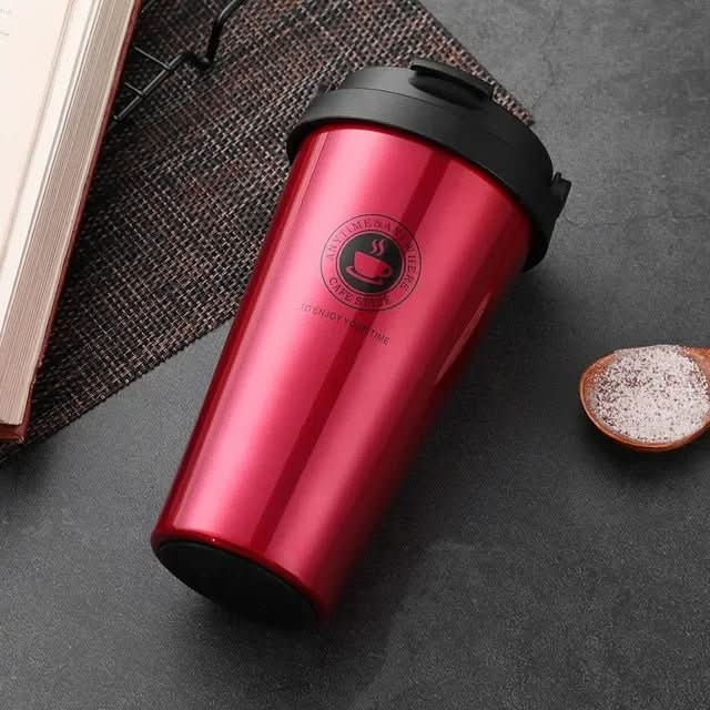Kalsten | Insulated stainless steel travel mug | 500 ml leak-proof & double-walled