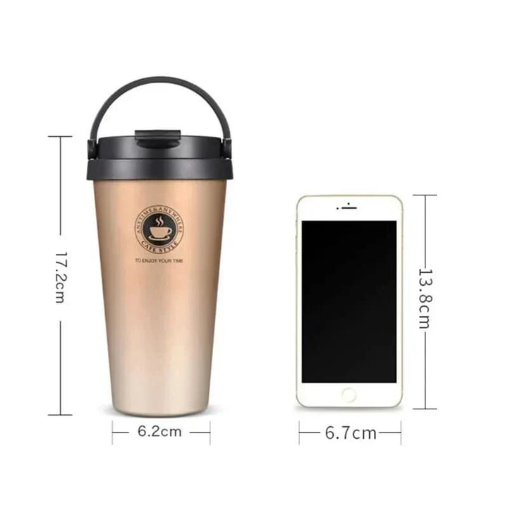 Kalsten | Insulated stainless steel travel mug | 500 ml leak-proof & double-walled