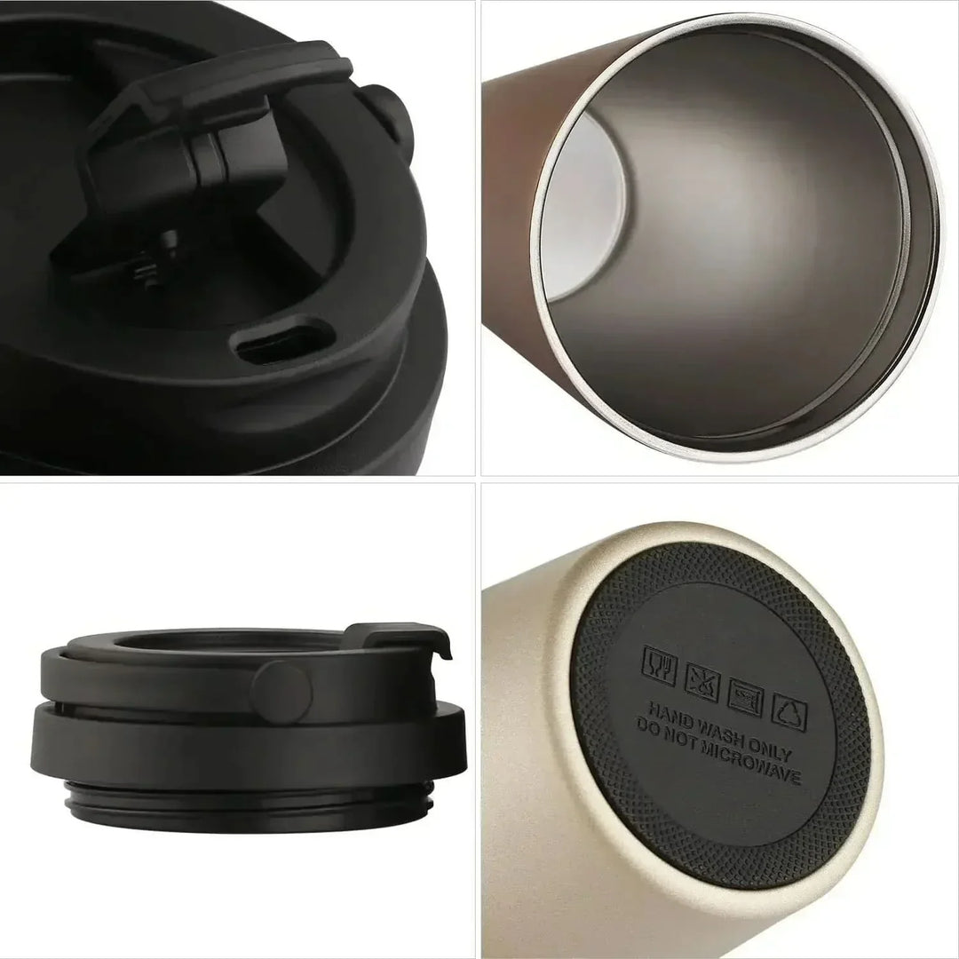 Kalsten | Insulated stainless steel travel mug | 500 ml leak-proof & double-walled