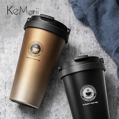 BowLift | WarmCold Insulation Cup – Stainless Steel Travel Mug 500 ml with Slide Lid