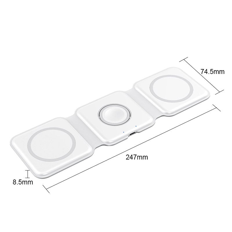 Kalsten | New Foldable 3-in-1 Wireless Charger